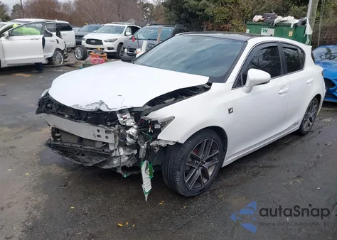 2016 Lexus Ct 200H из США, поврежденный, VIN JTHKD5BH2G2256070